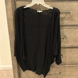 Black sweater no buttons